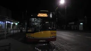 Pijanego zatrzymał najpierw kierowca autobusu 