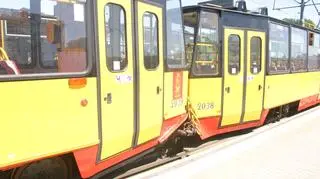 Wypadek tramwajów