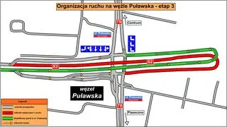 Organizacja ruchu na Puławskiej