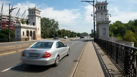 Jest zgoda konserwatora zabytków na fotoradary na moście Poniatowskiego