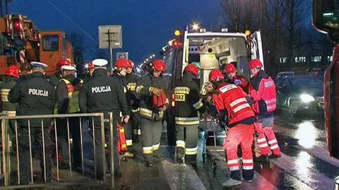 Poranny wypadek: kobieta pod tramwajem