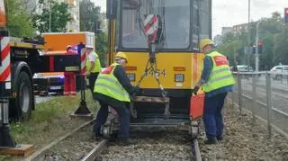 Uszkodzone zostało podwozie