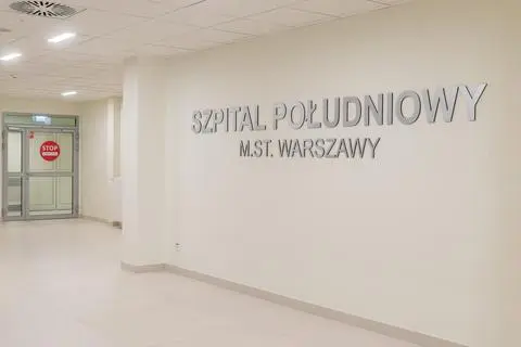 Szpital Południowy tuż po otwarciu w lutym 2021 roku