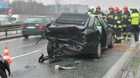 Dziecko trafiło do szpitala po wypadku na S8