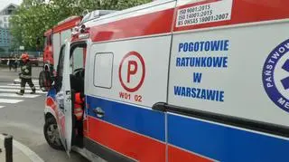 Zderzenie pickupa i pogotowia gazowego