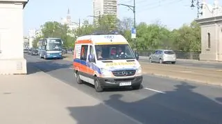 Wypadek na moście Poniatowskiego 