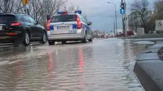 Awaria wodociągowa na Ursynowie