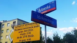 Utrudnienia na Idzikowskiego 