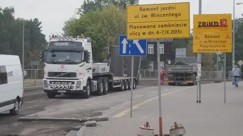 Kończą remont "na raty". Drogowcy wrócili na św. Wincentego