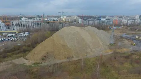 Gigantyczna "piaskownica" na Odolanach