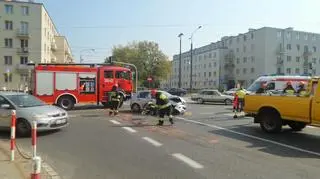 Zderzenie na Krasińskiego