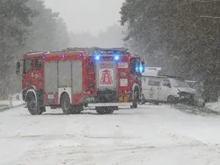 Zderzenie w Józefowie pod Otwockiem 