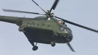 Helikopter nad Wisłą