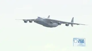 W Warszawie wylądował jeden z największych samolotów świata An-225