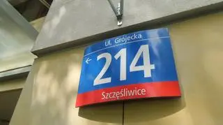 Zagrożony blok przy Grójeckiej 214