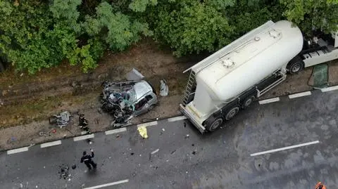 Wypadek pod Otwockiem. Jedna osoba zginęła