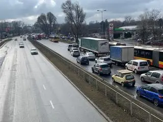 Zderzenie trzech aut na Radzymińskiej