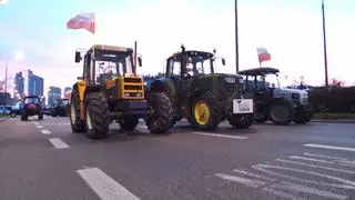 Protest rolników w Warszawie
