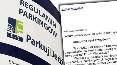 Trasa AK w remoncie. Radny apeluje o Park&Ride