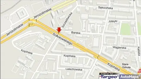 Zderzenie z motocyklistą na Ochocie. Jedna osoba ranna
