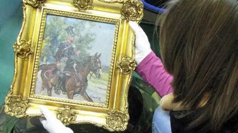 Ukradli "Ułana na koniu"