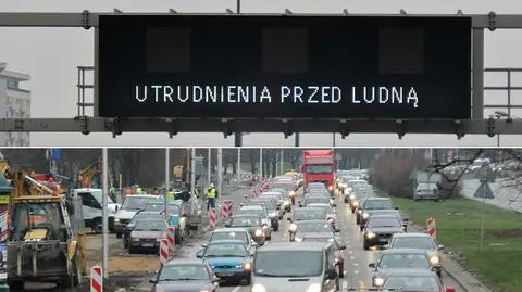 "Utrudnienia przed Ludną" tym razem naprawdę