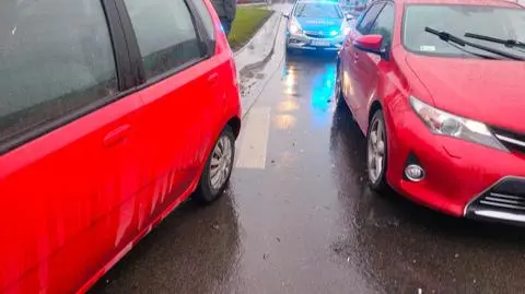 Kolizja na Lazurowej, jeden z kierowców był pijany 