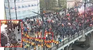 Policja publikuje zdjęcia osób, które mogą mieć związek z podpaleniem mieszkania