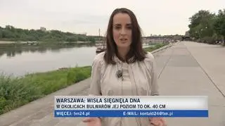 Relacja reporterki TVN24 