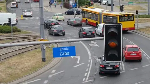 Płynnie przez rondo Żaba. Znowu bez świateł