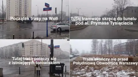 Z Odolan do Miasteczka Wilanów. Przejechaliśmy całą planowaną trasę