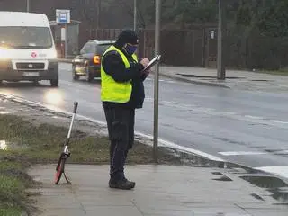 Potrącenie mężczyzny na Tragówku