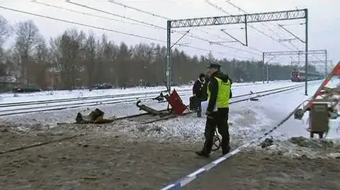 O wypadku opowiada reporter TVN Warszawa Leszek Dawidowicz