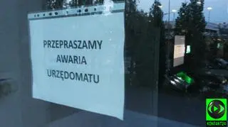 Na drzwiach urzędu pojawiła się informacja o awarii