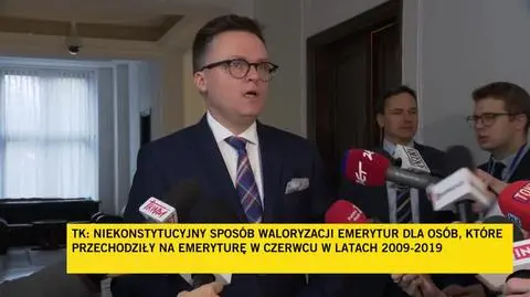 Szymon Hołownia o sytuacji Włodzimierza Karpińskiego 