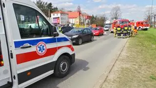 Zderzenie na Modlińskiej