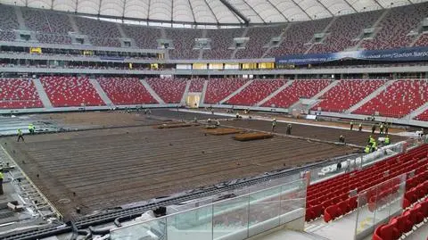 Można grać na Narodowym Brakuje tylko trawy