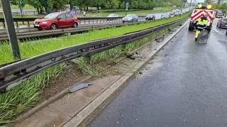 Zderzenie w alei Prymasa Tysiąclecia