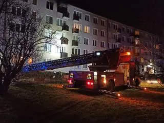 Pożar na Bródnie