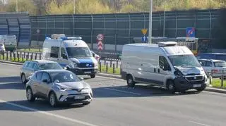 Zderzenie na trasie S8