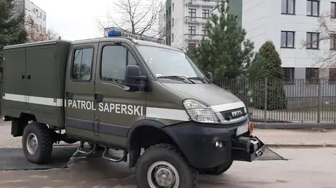 Robotnicy znaleźli niewybuch w pobliżu szpitala
