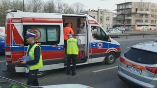 Zderzenie tramwajów na Puławskiej