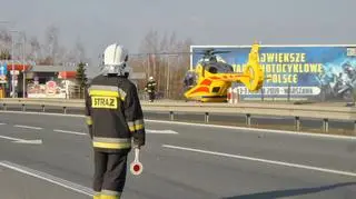 Potrącenie w Tarczynie
