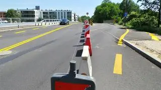 Nowy most na rzece Długiej