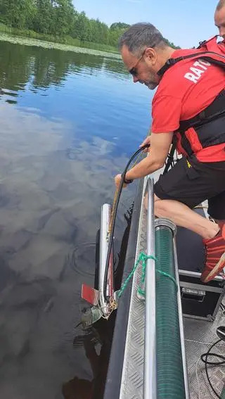 Akcja poszukiwawcza na rzece Narew 