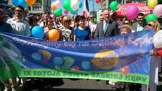 Parada na Saskiej Kępie