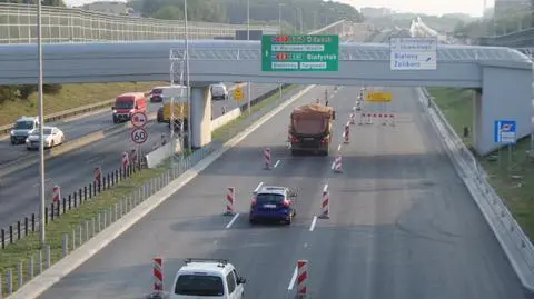 Kierowcy na nowej jezdni Trasy AK