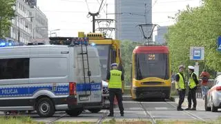 Potrącenie 12-latki przez tramwaj na Woli