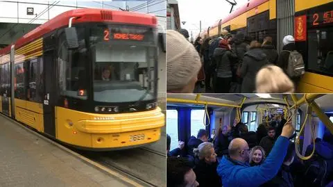 "Tłok i zaparowane szyby". Tramwaj na Nowodwory bije rekordy popularności