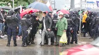 Protest rolników w Warszawie